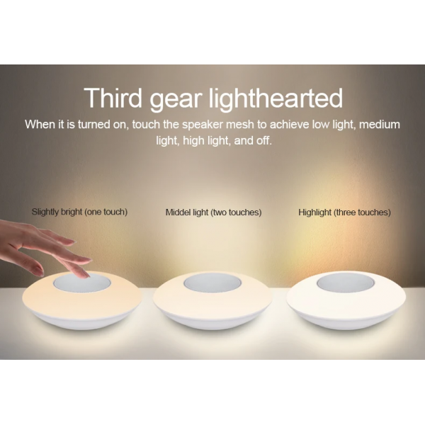 Сенсорний акумуляторний світильник із Bluetooth колонкою, VHG X6 Touch Lamp, Portable Speaker White - Фото 5 Сенсорний акумуляторний світильник із Bluetooth колонкою, VHG X6 Touch Lamp, Portable Speaker White - зображення 5