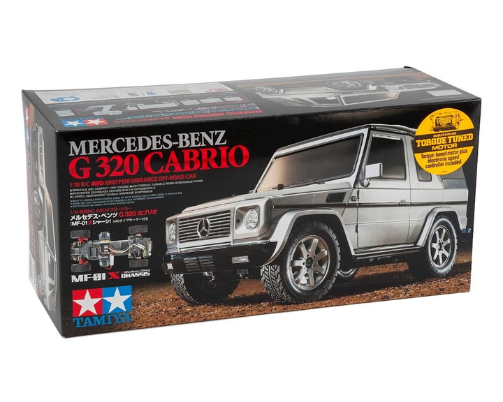TAMIYA G 320 CABRIO 1/10 RCカー　MF-01x Сборная модель 1/10 на дистанционном управлении MF-01X
