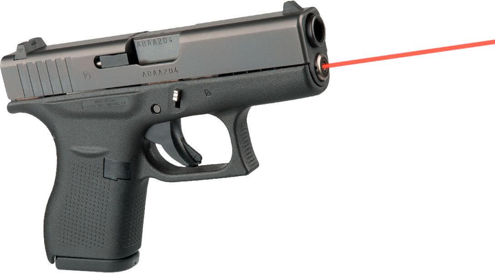 Цілевказівник LaserMax для Glock42 червоний - зображення 1