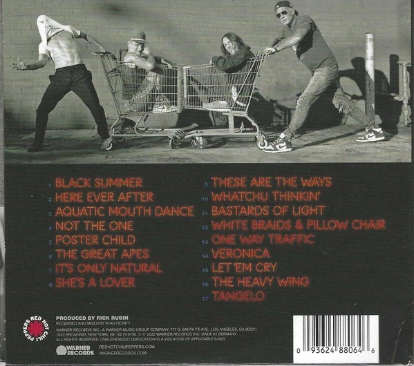 RED HOT CHILI PEPPERS – Unlimited Love (CD, Digisleeve, EU) - Фото 2 RED HOT CHILI PEPPERS – Unlimited Love (CD, Digisleeve, EU) - изображение 2