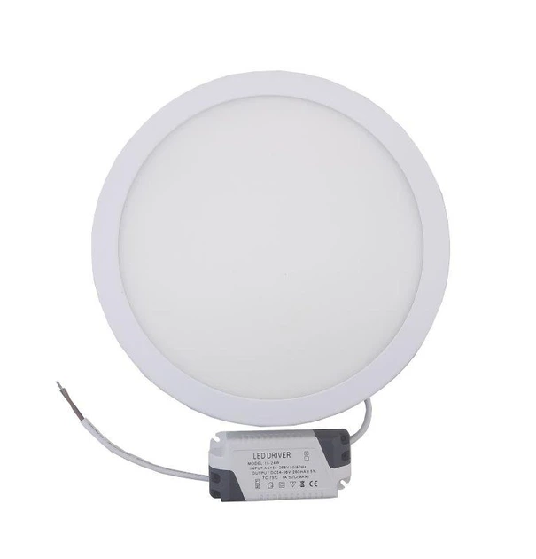 Светильник накладной LED Round AL504 Downlight 18W-220V-1300L-4000K Alum TNSy - Фото 3 Светильник накладной LED Round AL504 Downlight 18W-220V-1300L-4000K Alum TNSy - изображение 3