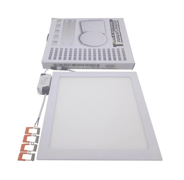 Светильник врезной LED Square AL511 Downlight 24W-220V-1700L-4000K Alum TNSy - Фото 5 Светильник врезной LED Square AL511 Downlight 24W-220V-1700L-4000K Alum TNSy - изображение 5