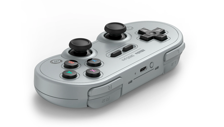 Геймпад Бездротовий 8BitDo SNES Classic Mini SN30 Pro Grey 500 mAh Б/У - зображення 6