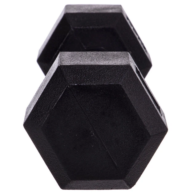 Гантель цельная шестигранная для фитнеса Zelart 8013-3 1шт вес 3кг - изображение 3
