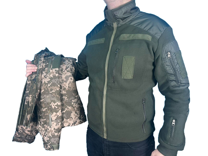 Куртка Soft Shell із фліс кофтою ММ-14 Pancer Protection 46 - зображення 2