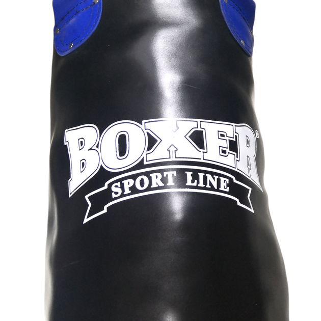 Груша боксерська BOXER Класик 1м шкіра чорна - зображення 4