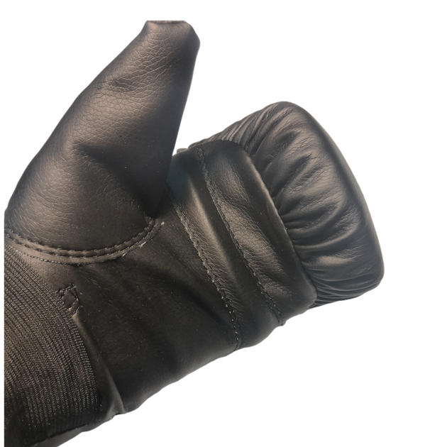 Перчатки Тренировочные BOXER L кожвинил черные - изображение 4