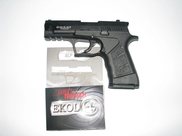 Стартовий пістолет Ekol ALP чорний - зображення 1