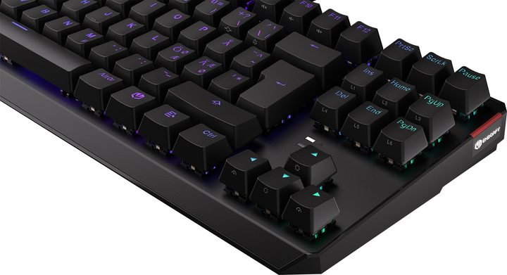 Клавіатура дротова Endorfy Thock TKL NO Kailh Brown USB Black (EY5B003) - зображення 9