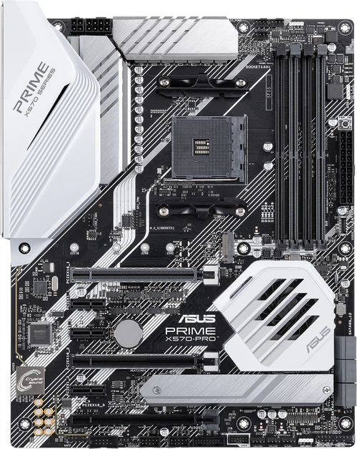 Материнская плата Asus Prime X570-Pro (sAM4, AMD X570, PCI-Ex16) - Фото 1 Материнская плата Asus Prime X570-Pro (sAM4, AMD X570, PCI-Ex16) - изображение 1