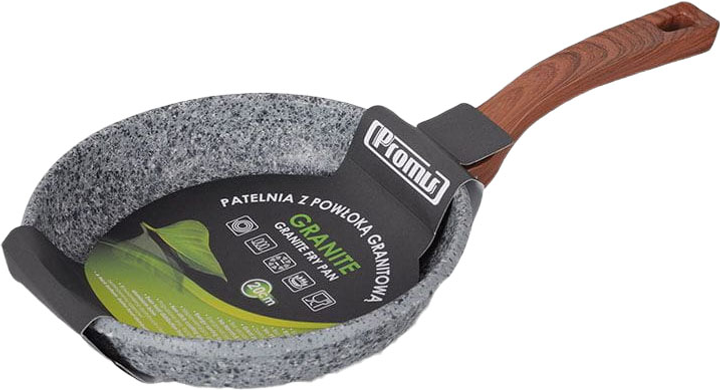 Patelnia granitowa Promis Granite 20 cm (5902497550158) - obraz 4
