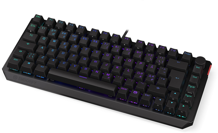 Klawiatura przewodowa Endorfy Thock 75% NO Kailh Red USB Black (EY5B007) - obraz 5