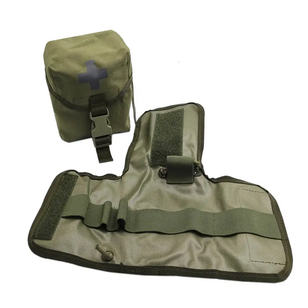 Аптечка сумка-укладка Acropolis медицинская Cordura Ranger Green СУМ-3 Хаки - изображение 1