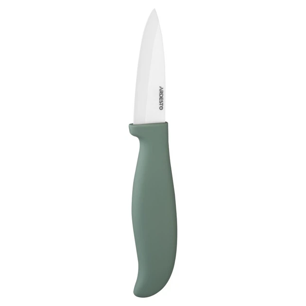 Овощной нож с керамическим лезвием зеленый Ardesto Fresh - изображение 3