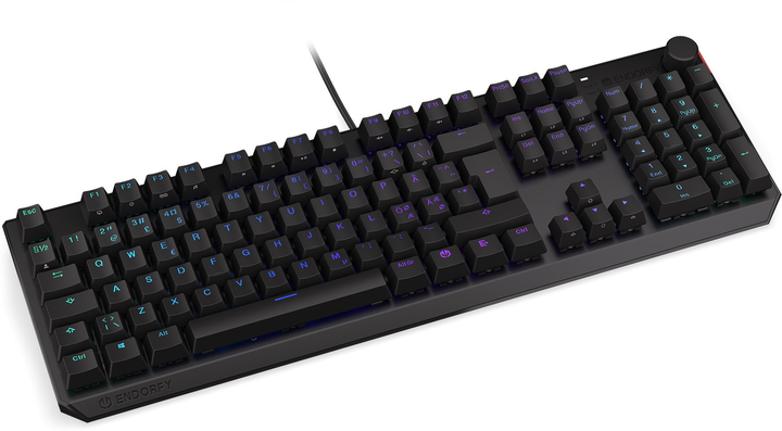 Klawiatura przewodowa Endorfy Thock NO Kailh Brown USB Black (EY5B009) - obraz 4