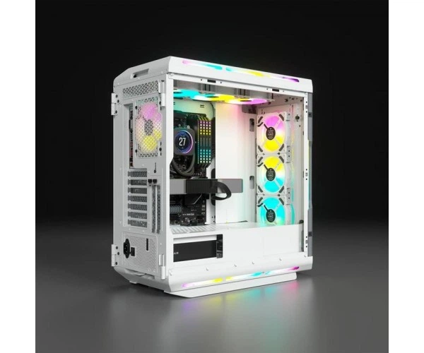 Корпус Corsair iCUE 5000T RGB Tempered Glass White (CC-9011231-WW) без БЖ - изображение 5