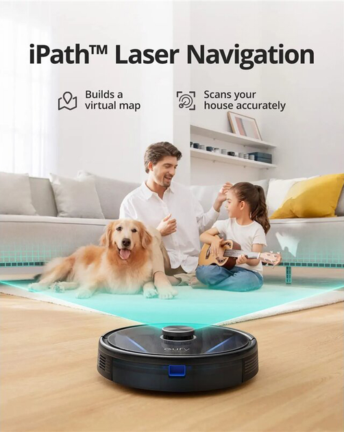 Robot sprzątający Eufy Robovac LR30 Hybrid (T2193G11) - obraz 6