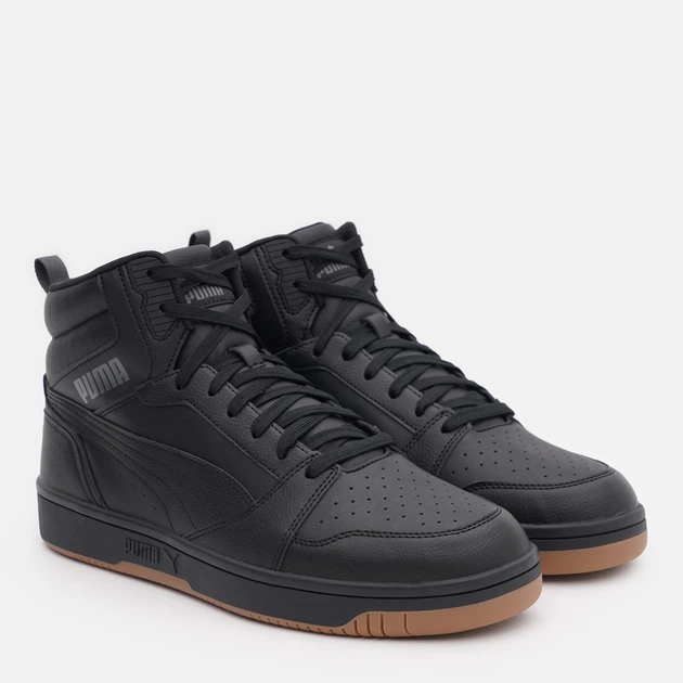 Чоловічі черевики Puma Rebound V6 39232606 40.5 (7UK) 26 см Puma Black-Shadow Gray-Gum (4099683259979) - зображення 2