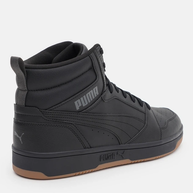 Чоловічі черевики Puma Rebound V6 39232606 40.5 (7UK) 26 см Puma Black-Shadow Gray-Gum (4099683259979) - зображення 4