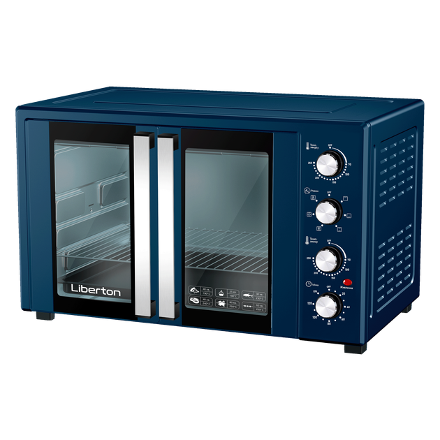 Электротдуховка Liberton LEO-600 Dark Blue - Фото 1 Электротдуховка Liberton LEO-600 Dark Blue - изображение 1