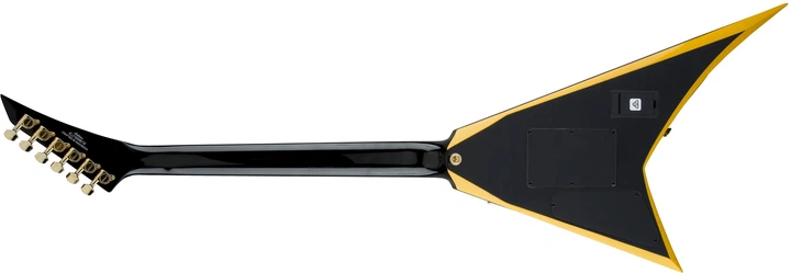 Электрогитара JACKSON X SERIES RHOADS RRX24 BLACK WITH YELLOW BEVELS - изображение 3