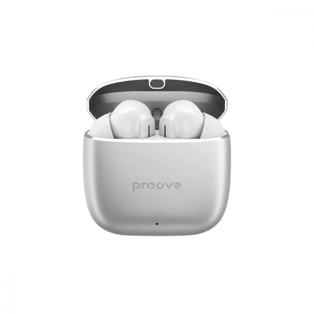 Бездротові навушники Proove Cold Sound TWS Сріблясті - зображення 4