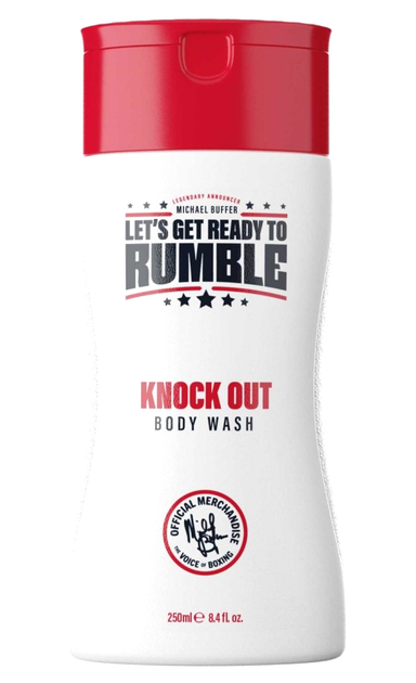 Żel pod prysznic dla mężczyzn Rumble Men Knock Out 250 ml (5060648120206) - obraz 1