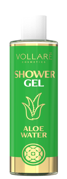 Гель для душу Vollare Aloe Water 400 мл (5902026687829) - зображення 1