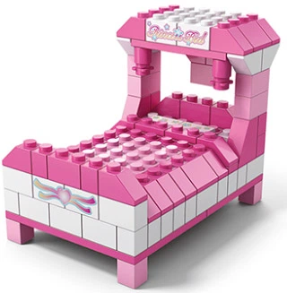 Конструктор Qunxing Toys Будиночок прицнеси 1000 деталей (K8857-2) - Фото 7 Конструктор Qunxing Toys Будиночок прицнеси 1000 деталей (K8857-2) - изображение 7