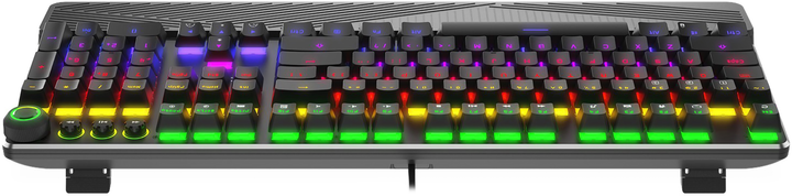 Клавіатура Krux Crato Pro RGB Outemu Brown (KRX0085) - зображення 3
