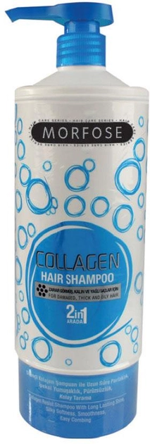 Szampon MORFOSE Collagen Hair Shampoo 2 in 1 wzmacniający 1000 ml (8680678831131) - obraz 1