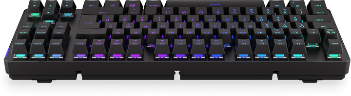 Klawiatura bezprzewodowa Endorfy Thock TKL HU Kailh Box Brown Wireless Black (EY5E005) - obraz 3