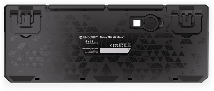 Klawiatura bezprzewodowa Endorfy Thock TKL HU Kailh Box Brown Wireless Black (EY5E005) - obraz 15