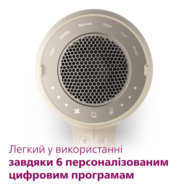 Фен PHILIPS BHD829/00 SenseIQ серии 9000 - изображение 6