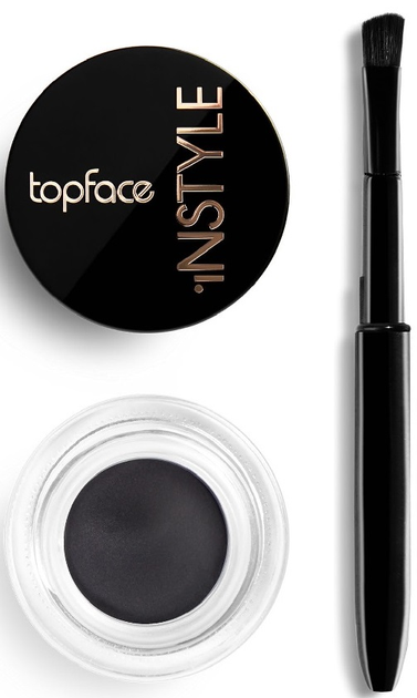 Гелева підводка для очей Topface Instyle Gel 001 3.5 г (8681217221819) - зображення 1