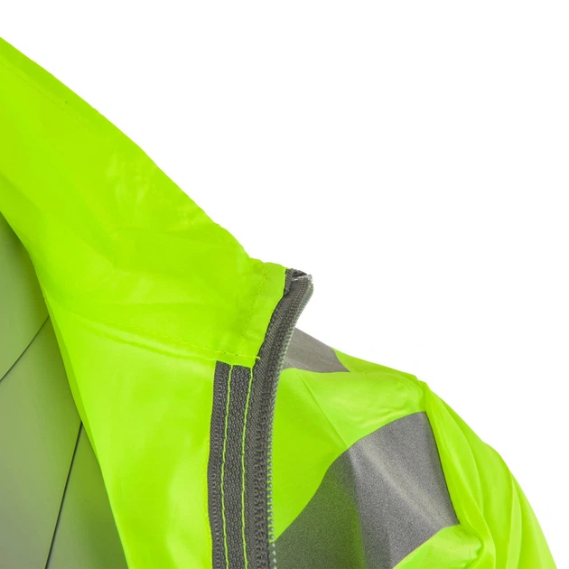 Велокуртка ветрозащитная мужская Sportful Reflex неоновая зеленая М - изображение 5