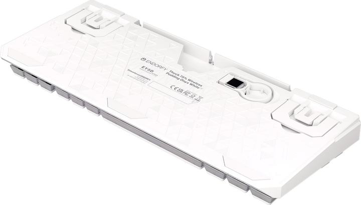 Klawiatura bezprzewodowa Endorfy Thock 75% Pudding DE Kailh Box Black Wireless Onyx White (EY5D020) - obraz 15