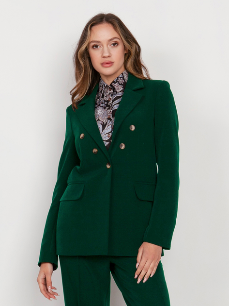 Піджак подовжений жіночий Lanti Jacket ZA121 38/40 Зелений (5904252720516) - зображення 1