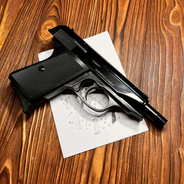 Стартовий пістолет Ekol Voltran Majarov, Walther PPk 9мм, Сигнальний, Шумовий пістолет - зображення 2