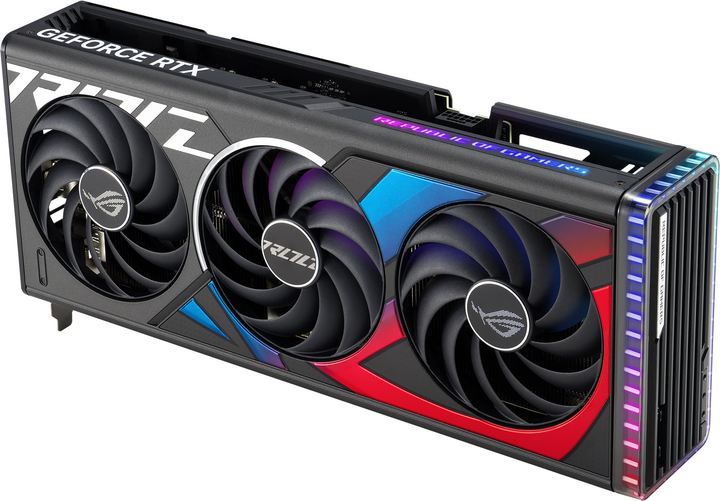 Видеокарта ASUS PCI-Ex GeForce RTX 4070 SUPER ROG Strix OC
