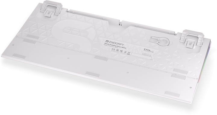 Klawiatura przewodowa Endorfy Omnis Pudding DE Kailh Brown USB Onyx White (EY5D032) - obraz 15