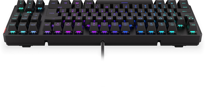Клавіатура дротова Endorfy Thock TKL HU Kailh Brown USB Black (EY5E003) - зображення 3