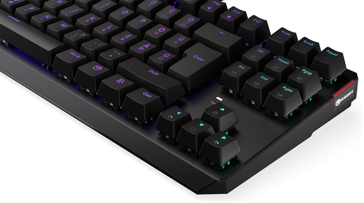 Клавіатура дротова Endorfy Thock TKL HU Kailh Brown USB Black (EY5E003) - зображення 9