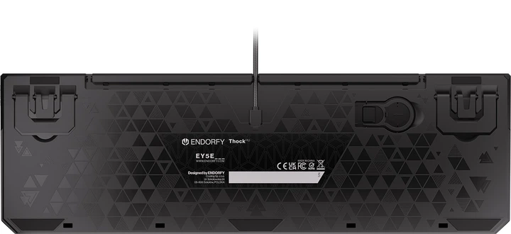 Klawiatura przewodowa Endorfy Thock HU Kailh Red USB Black (EY5E010) - obraz 13