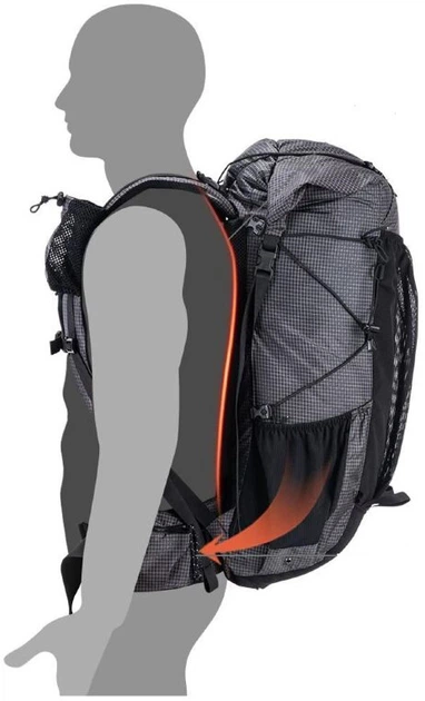 Рюкзак трекинговый Naturehike Rock Series NH19BP095 60 л Черный (6927595746370) - Фото 2 Рюкзак трекинговый Naturehike Rock Series NH19BP095 60 л Черный (6927595746370) - изображение 2