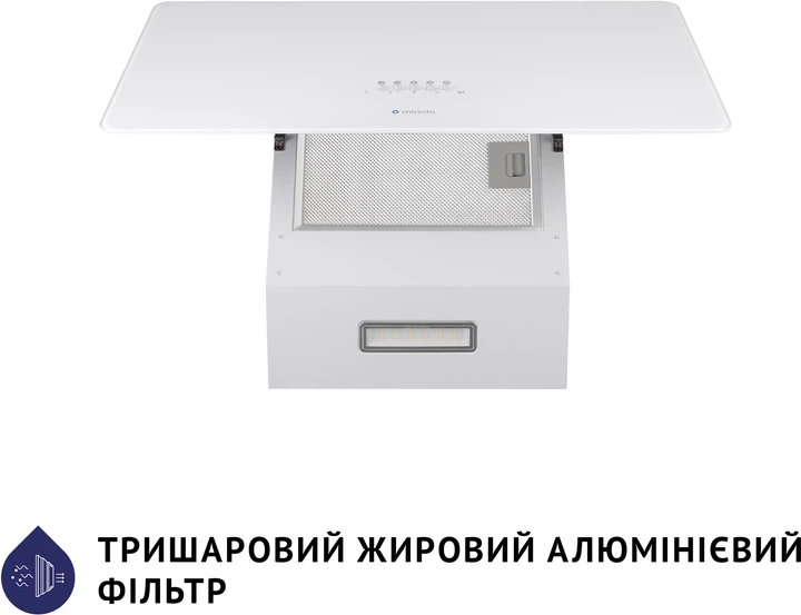 Вытяжка Minola HVS 6224 WH 700 LED - изображение 6