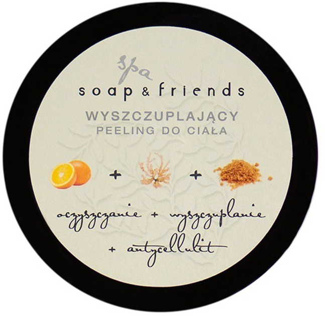 Peeling do ciała Soap&Friends Spa wyszczuplający pomarańcza 200 ml (5903031201611) - obraz 1