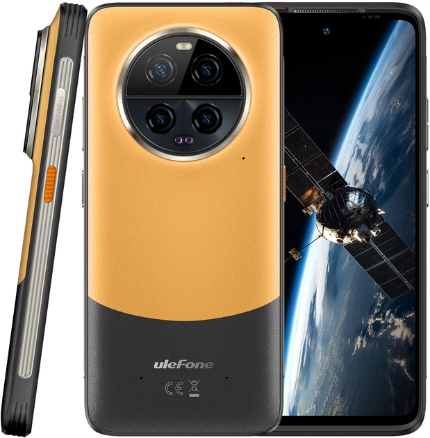 Мобільний телефон Ulefone Armor 23 Ultra 12/512GB Black/Orange (6937748736011) - зображення 5