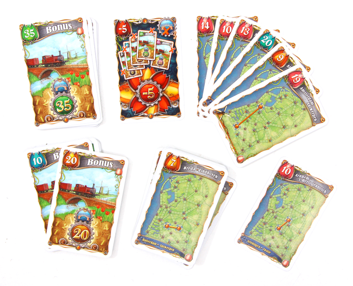 Додаток до настільної гри Rebel Ride the Train Map Collection 4 Netherlands (0824968721209) - зображення 4