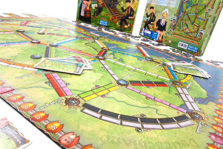 Додаток до настільної гри Rebel Ride the Train Map Collection 4 Netherlands (0824968721209) - зображення 6